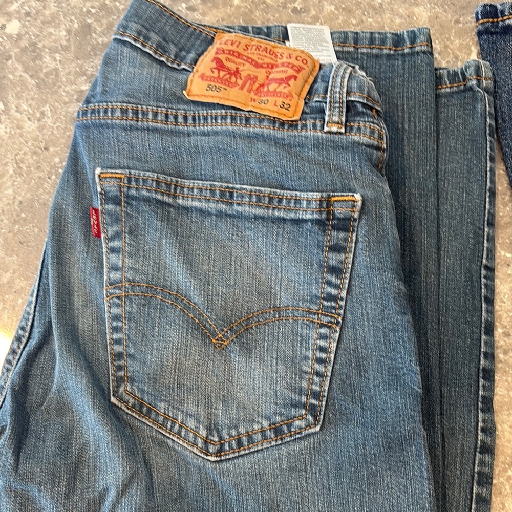 Levi's Classic Blue Straight Jeans Timeless Design